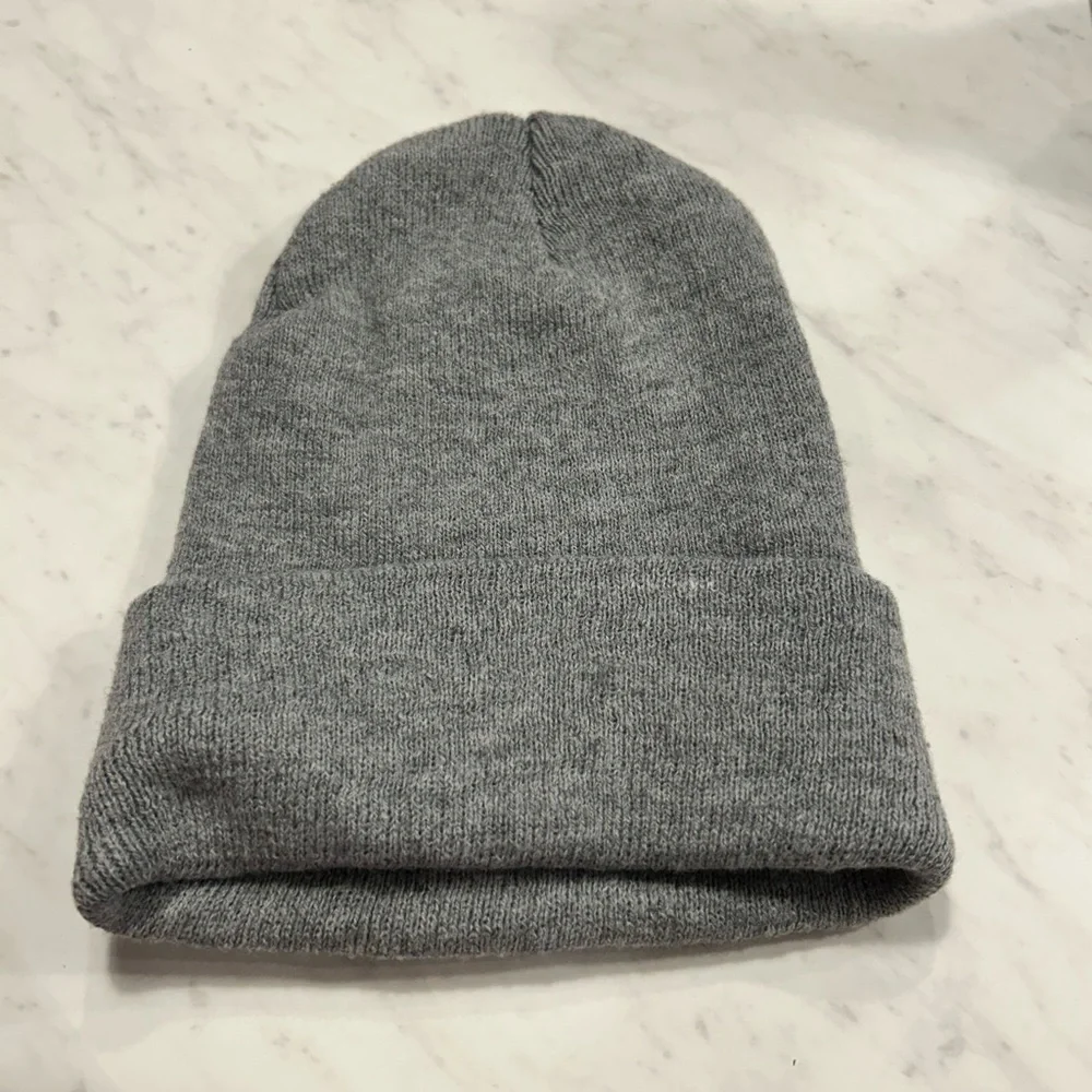 Carhartt A18 Gray Adult Beanie OS - Picture 2 of 4
